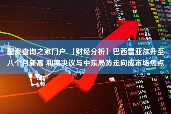 配资查询之家门户 【财经分析】巴西雷亚尔升至八个月新高 利率决议与中东局势走向成市场焦点