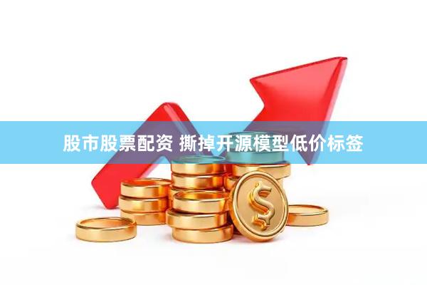 股市股票配资 撕掉开源模型低价标签